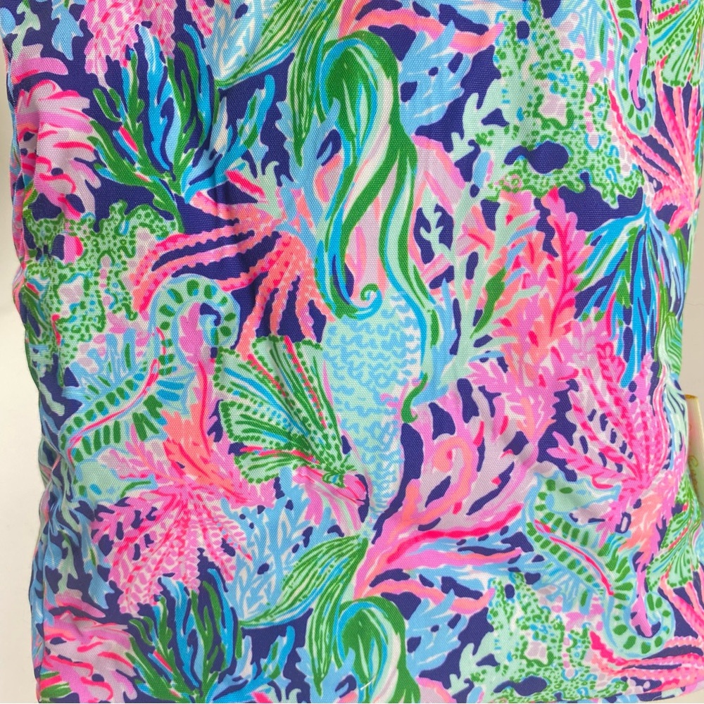 Lilly Pulitzer Mermaid Print Soft Side Wine Cooler - Picture 7 of 11
